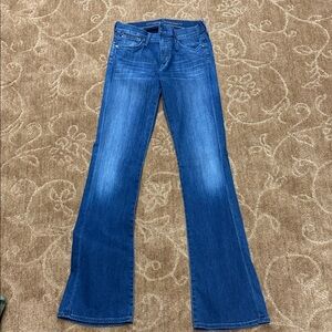 Citizens of Humanity Flare Jeans in Deep Blue